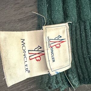 Moncler Dark Ribbed Turtleneck Scarf Neck Gator